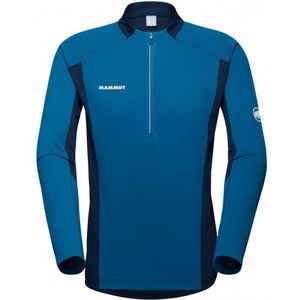 Mammut Aenergy FL Half Zip Longsleeve Sportshirt (Heren |blauw)