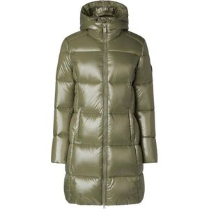 Save the Duck Womens Ines Lange jas (Dames |olijfgroen)
