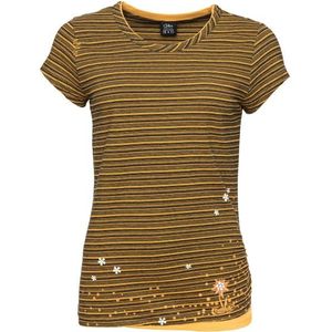 Chillaz Womens Fancy Little Dot T-shirt (Dames |bruin)