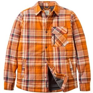 Passenger Taranaki Quilted Overshirt Vrijetijdsjack (Heren |oranje)