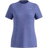 Odlo - X Pow Merino Tencel T-Shirt - Purper - Crew Neck - S/S - Merinoshirt