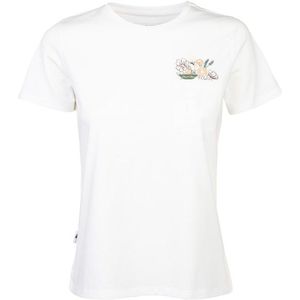 NIKIN Womens Treeshirt Pocket Flowers T-shirt (Dames |wit)
