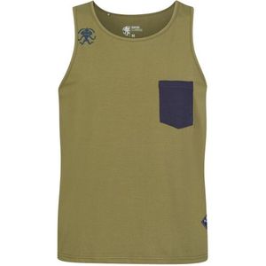 Rafiki Slab Tanktop (Heren |olijfgroen)