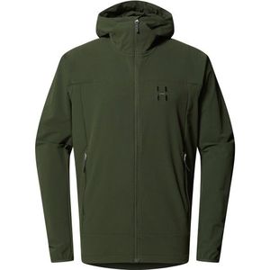 Haglöfs - Rosson Softshell Hood - Softshelljack - Olijfgroen