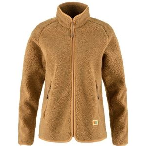 Fjällräven Womens Vardag Pile Fleece Fleecevest (Dames |bruin)