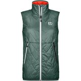 Ortovox - Womens Swisswool Piz Vial - Wollen Bodywarmer - Meerkleurig