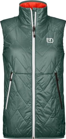 Ortovox - Womens Swisswool Piz Vial - Wollen Bodywarmer - Meerkleurig