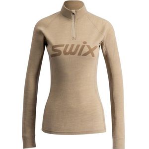 Swix Womens RaceX Merino Half Zip Merino-ondergoed (Dames |beige)