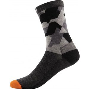 Salewa Pedroc Camu All Mountain Crew Sock Wandelsokken (Heren |zwart)