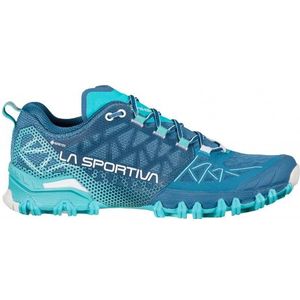 La Sportiva Womens Bushido II GTX Trailrunningschoenen (Dames |blauw |waterdicht)