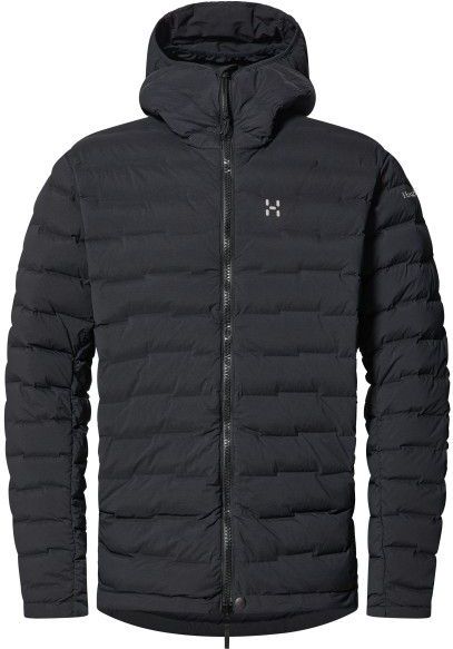 Haglöfs Spitz Down Hood Donsjack (Heren |zwart/grijs)