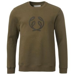 Chevalier Symbol Sweatshirt Trui (Heren |bruin/olijfgroen)