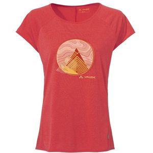Vaude Womens Tekoa T-Shirt II Sportshirt (Dames |rood)