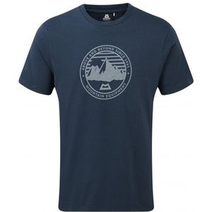 Mountain Equipment Roundel Tee T-shirt (Heren |blauw)