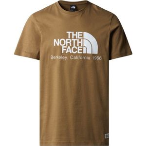 The North Face Berkeley California S/S Tee In Scrap Mat T-shirt (Heren |bruin)