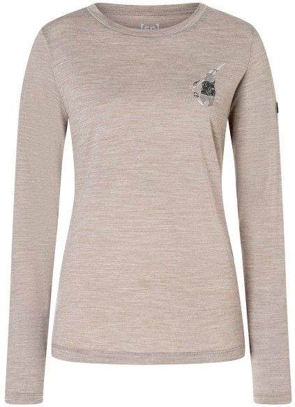 super.natural - Lil Ski Bunny L/S - Longsleeve - Grijs