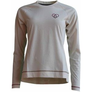 Zimtstern Womens Pureflowz Eco Shirt L/S Fietsshirt (Dames |grijs)