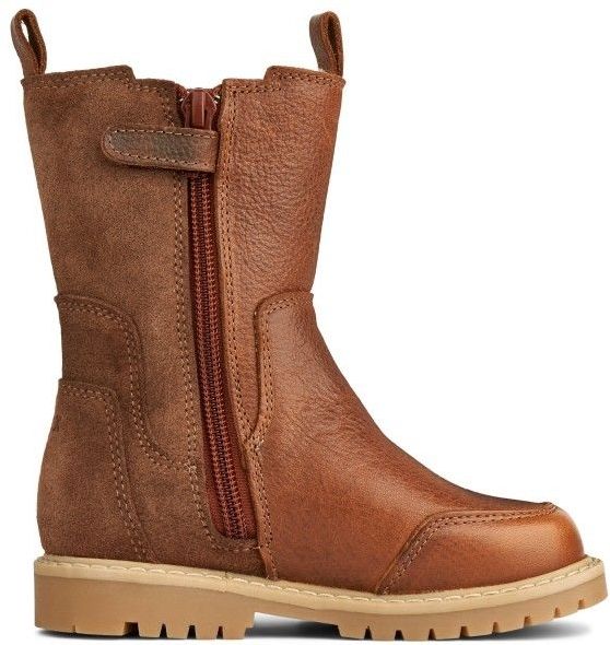 Wheat Unisex Chelsea winterschoen Sonni Tex waterdicht ademend gevoerd en warm leer, 9002 cognac, 26 EU