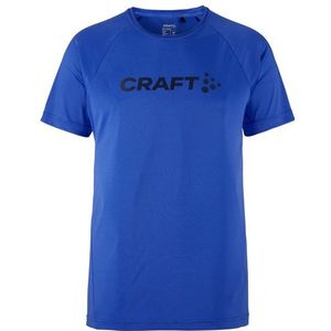 Craft Core Unify Logo Tee Sportshirt (Heren |blauw)