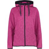 CMP - Jacquard Gebreide Jacket - Roze - Fleecevest