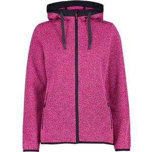 CMP - Jacquard Gebreide Jacket - Roze - Fleecevest