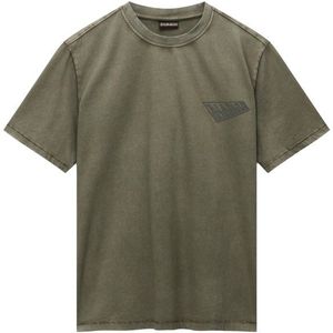 Napapijri S-Aren S/S T-shirt (Heren |olijfgroen)