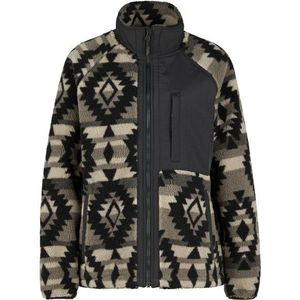 Heber Peak Womens SylvaHe Pile Fleece Jacket Fleecevest (Dames |zwart)