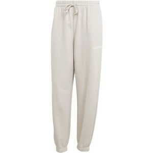adidas - Essentials Linear - Sportbroek - Zwart - French Terry - Cuffed