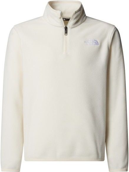 The North Face - Glacier-fleece - White Dune - Kwartrits - Voor Tieners