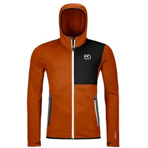 Ortovox - Heren Fleece Hooded Vest - Met Merinowol - Gerecycled Polyester