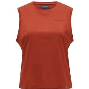 Peak Performance Womens Explore Graphic SL Top (Dames |rood)