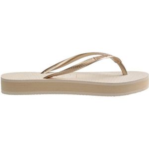 Havaianas - Slim Flatform - Teenslippers - Beige - Vrije Tijd