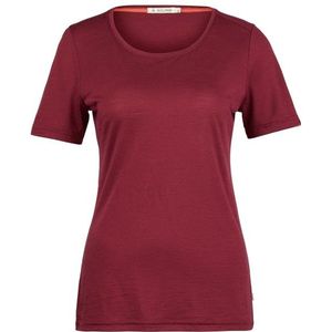 Aclima Womens LightWool Merinoshirt (Dames |rood)