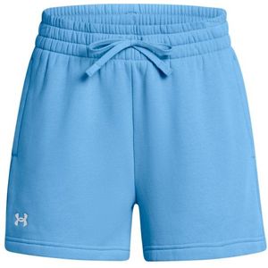 Under Armour Womens Rival Fleece Short Trainingsbroek (Dames |blauw)