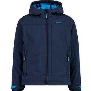 CMP Boys Jacket Fix Hood Softshell Softshelljack (Kinderen |blauw |waterdicht)