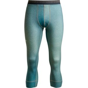 Ortovox 185 RockNWool Print Short Pants Merino-ondergoed (Heren |turkoois)