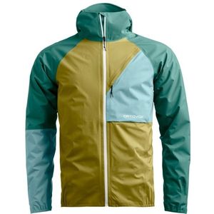 Ortovox Piz Selva 25L Jacket Regenjas (Heren |meerkleurig |waterdicht)