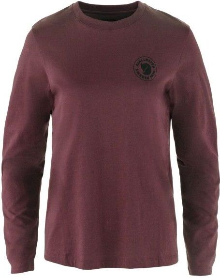 Fjällräven - 1960 Logo T-Shirt L/S - Longsleeve - Purper