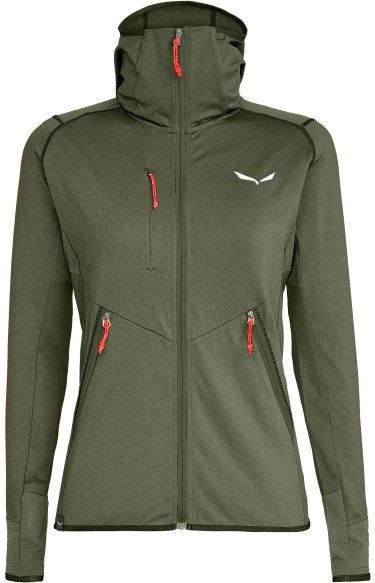 Salewa Dames Agner Hybrid Pl/Dst Full Zip Hooded Vest