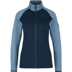 Stoic Womens MerinoFleece335 KuolpaSt II Jacket Merinovest (Dames |blauw)
