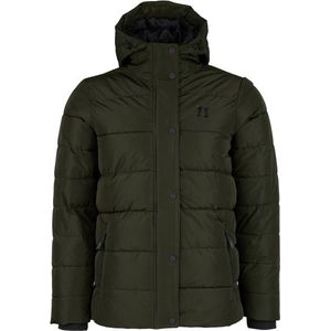 Heber Peak Womens SylvaHe Puff Jacket Winterjack (Dames |olijfgroen)