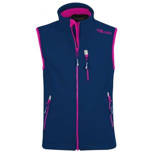 Trollkids Kids Trollfjord Vest Softshellbodywarmer (Kinderen |blauw)