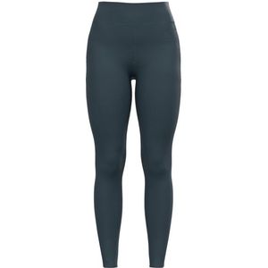 Odlo Womens Ascent Medium Support Tights Legging (Dames |blauw)