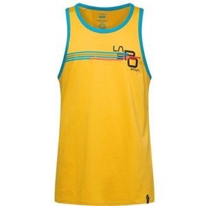 La Sportiva Stripe Cube Tank Tanktop (Heren |geel)