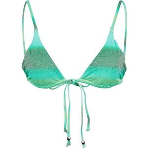 Seafolly Womens Spectrum Slide Tri Bikinitop (Dames |turkoois)