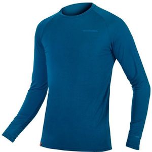 Endura Baabaa Blend Langarm Baselayer Sportshirt (Heren |blauw)