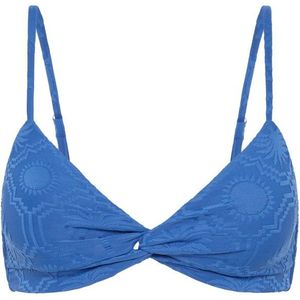 Seafolly Womens Oasis Twist Front Bralette Bikinitop (Dames |blauw)
