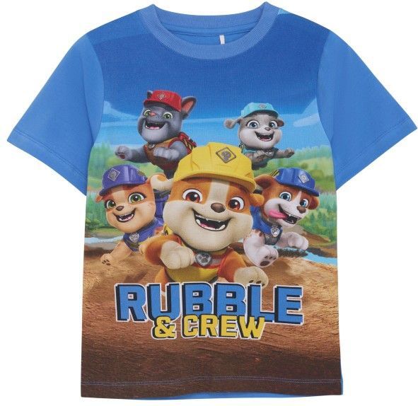 Minymo - Kids T-Shirt S/S No 6692 - T-shirt - Blauw