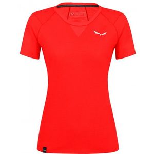 Salewa Womens Agner AM Merinoshirt (Dames |rood)