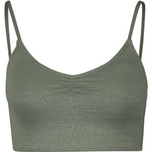Roxy Womens Shiny Wave Tank Top Bikinitop (Dames |groen)